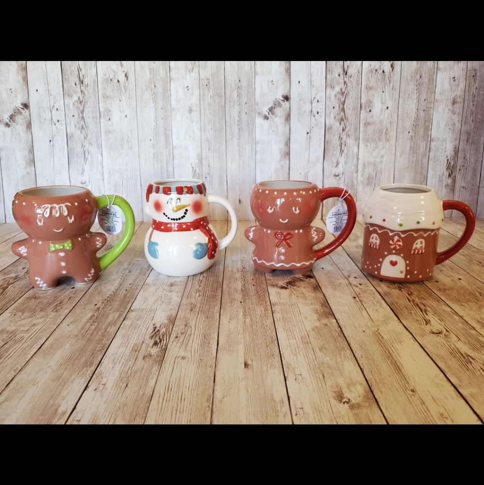 Target Threshold Christmas Stoneware mug set